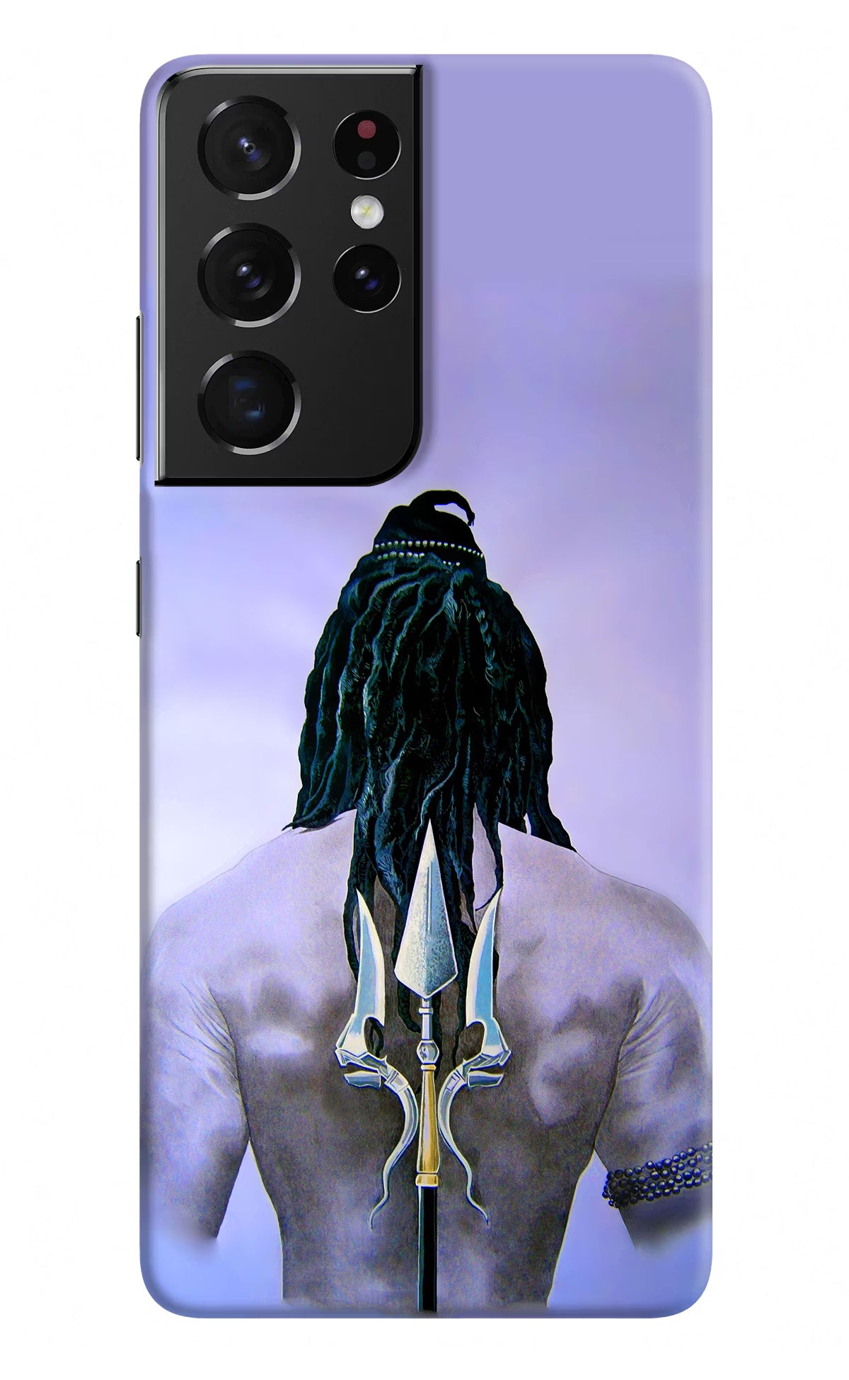 Shiva Samsung S21 Ultra Hard Case Back Cover by Casekaro