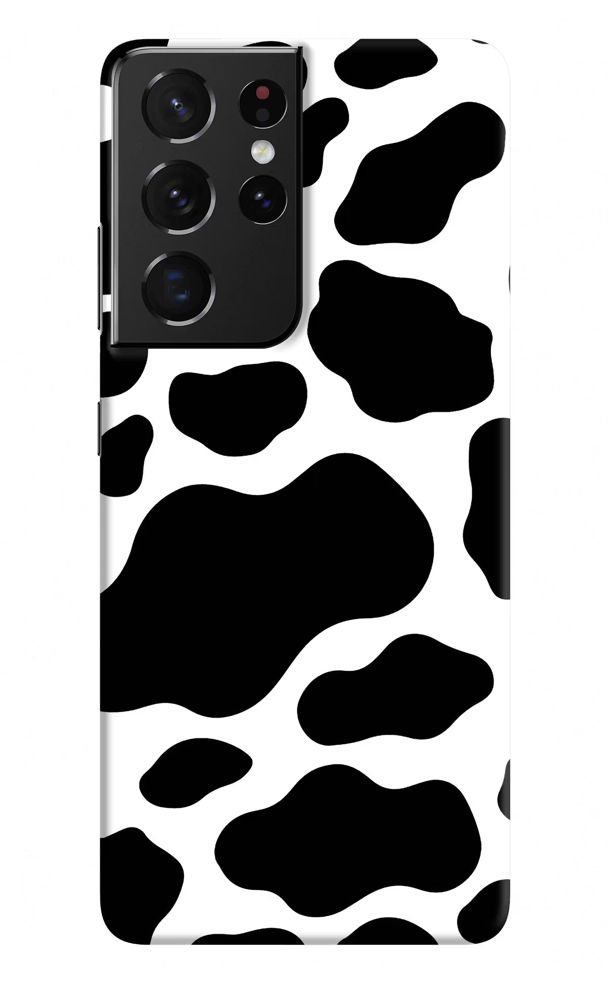 Cow Spots Samsung S21 Ultra Hard Case Back Cover by Casekaro