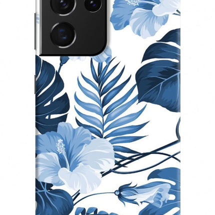 Fabric Art Samsung S21 Ultra Hard Case Back Cover by Casekaro