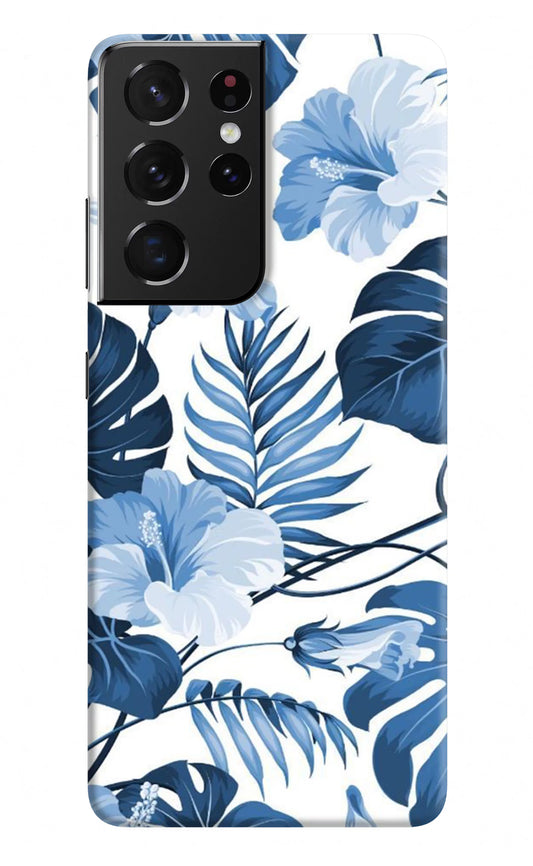 Fabric Art Samsung S21 Ultra Hard Case Back Cover by Casekaro