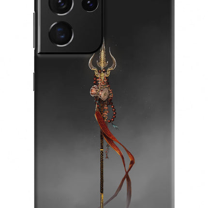 Shiv Trishul Samsung S21 Ultra Hard Case Back Cover by Casekaro