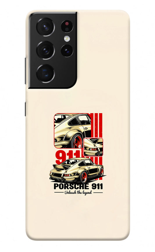 Classic Porsche 911 Samsung S21 Ultra Back Cover