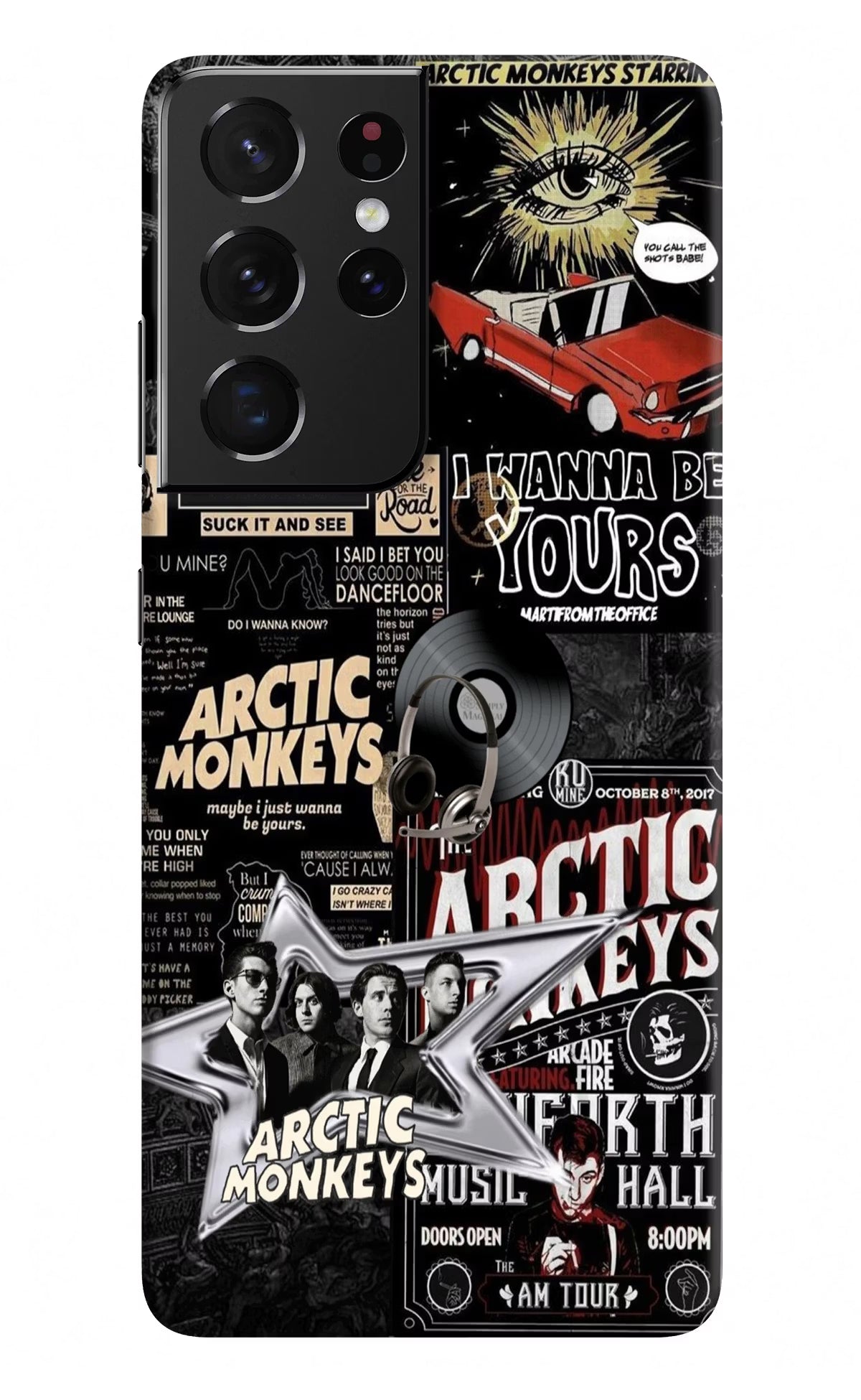 Arctic Monkeys Samsung S21 Ultra Hard Case Back Cover by Casekaro