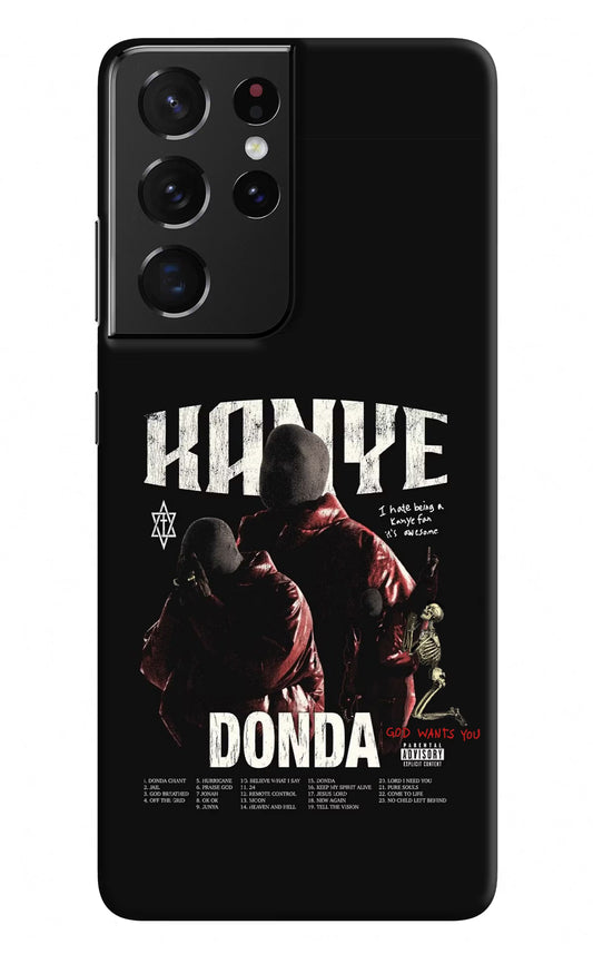 Donda Kanye West Samsung S21 Ultra Hard Case Back Cover by Casekaro