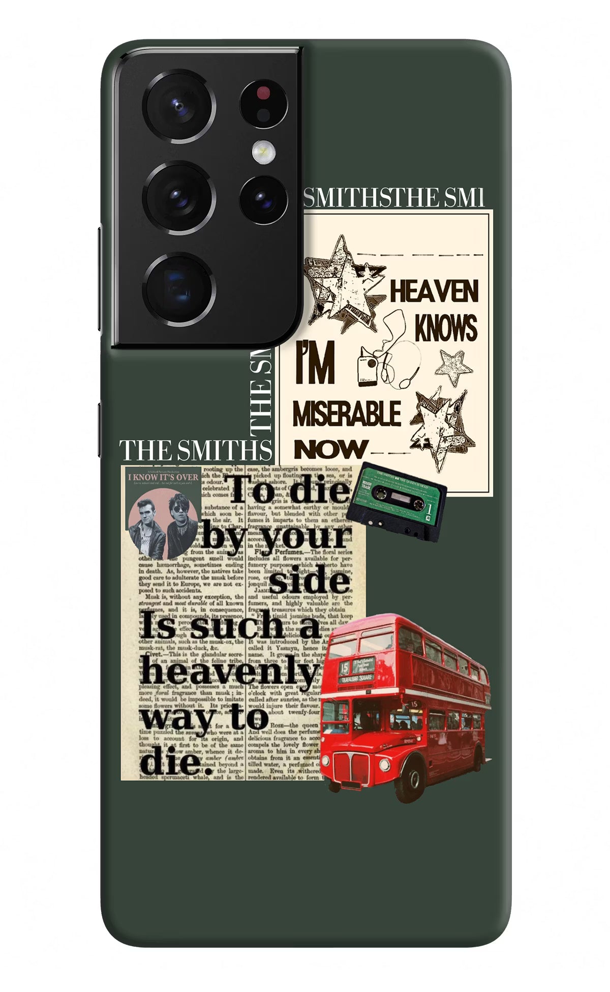 The Smiths Samsung S21 Ultra Hard Case Back Cover by Casekaro