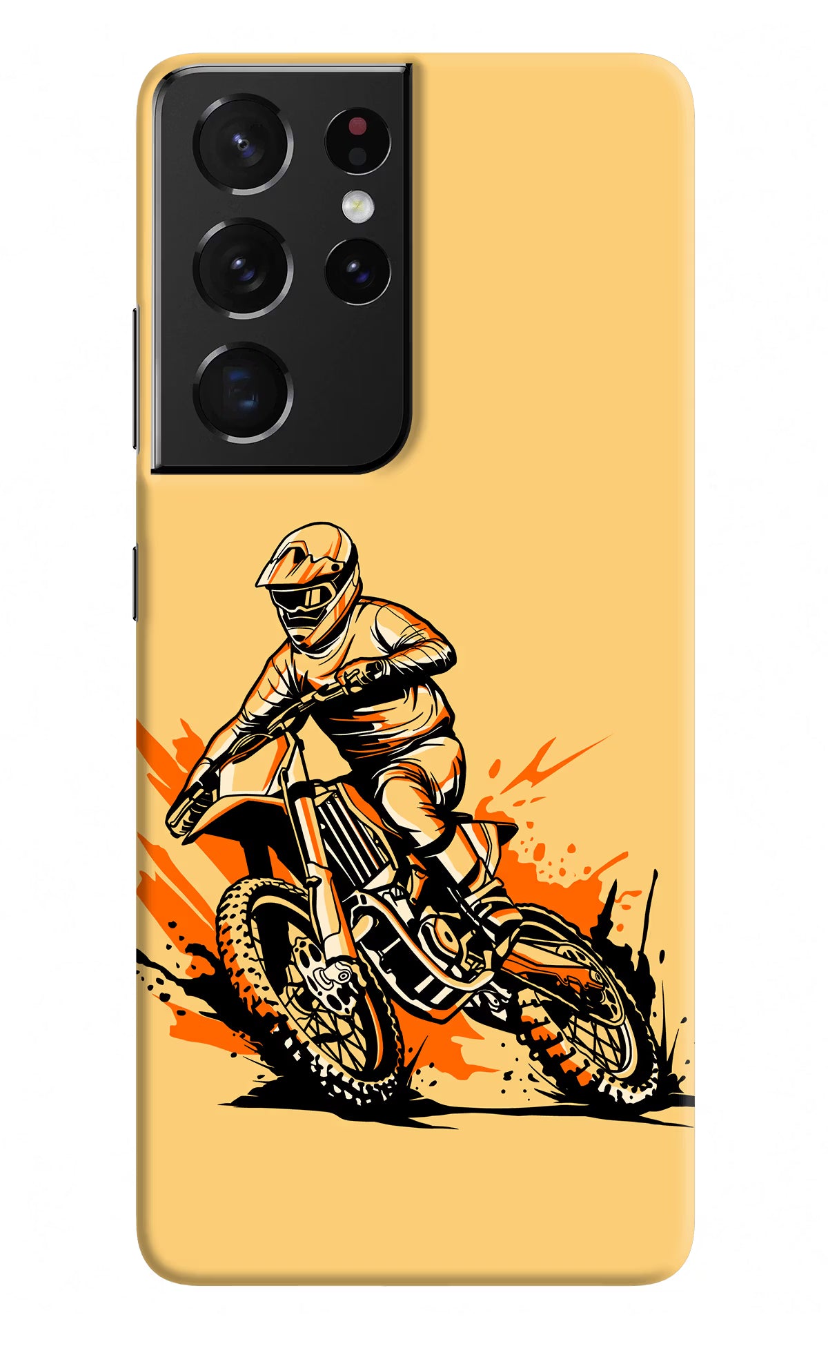 Off-Road Fury Samsung S21 Ultra Hard Case Back Cover by Casekaro
