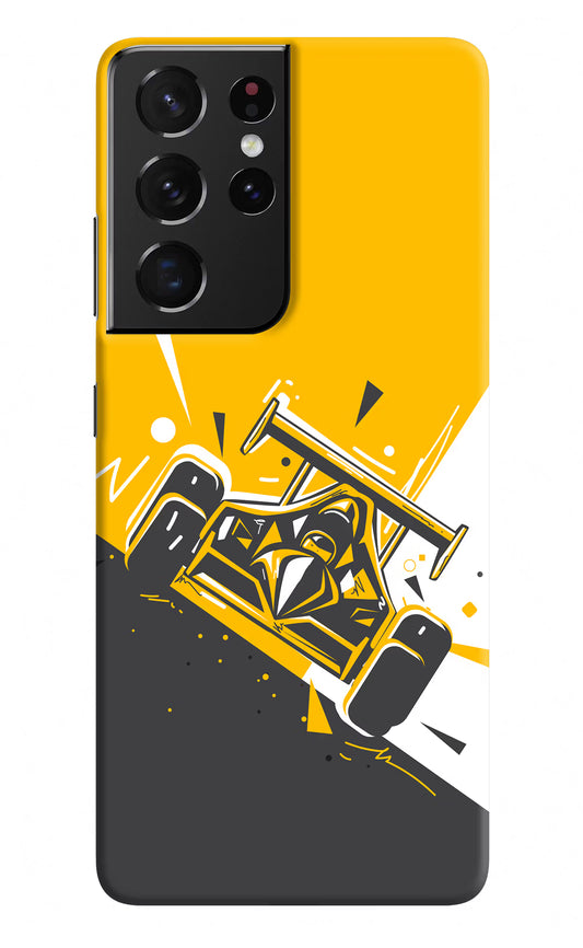 Track King Samsung S21 Ultra Hard Case Back Cover by Casekaro