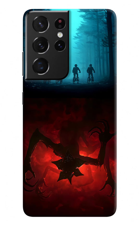 Ordinary Things Downside Up Samsung S21 Ultra Hard Case Back Cover by Casekaro