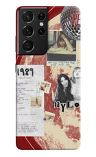 Taylor Swift Samsung S21 Ultra Hard Case Back Cover by Casekaro