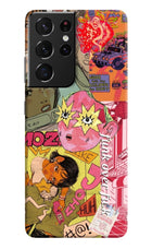 Funkover Samsung S21 Ultra Hard Case Back Cover by Casekaro