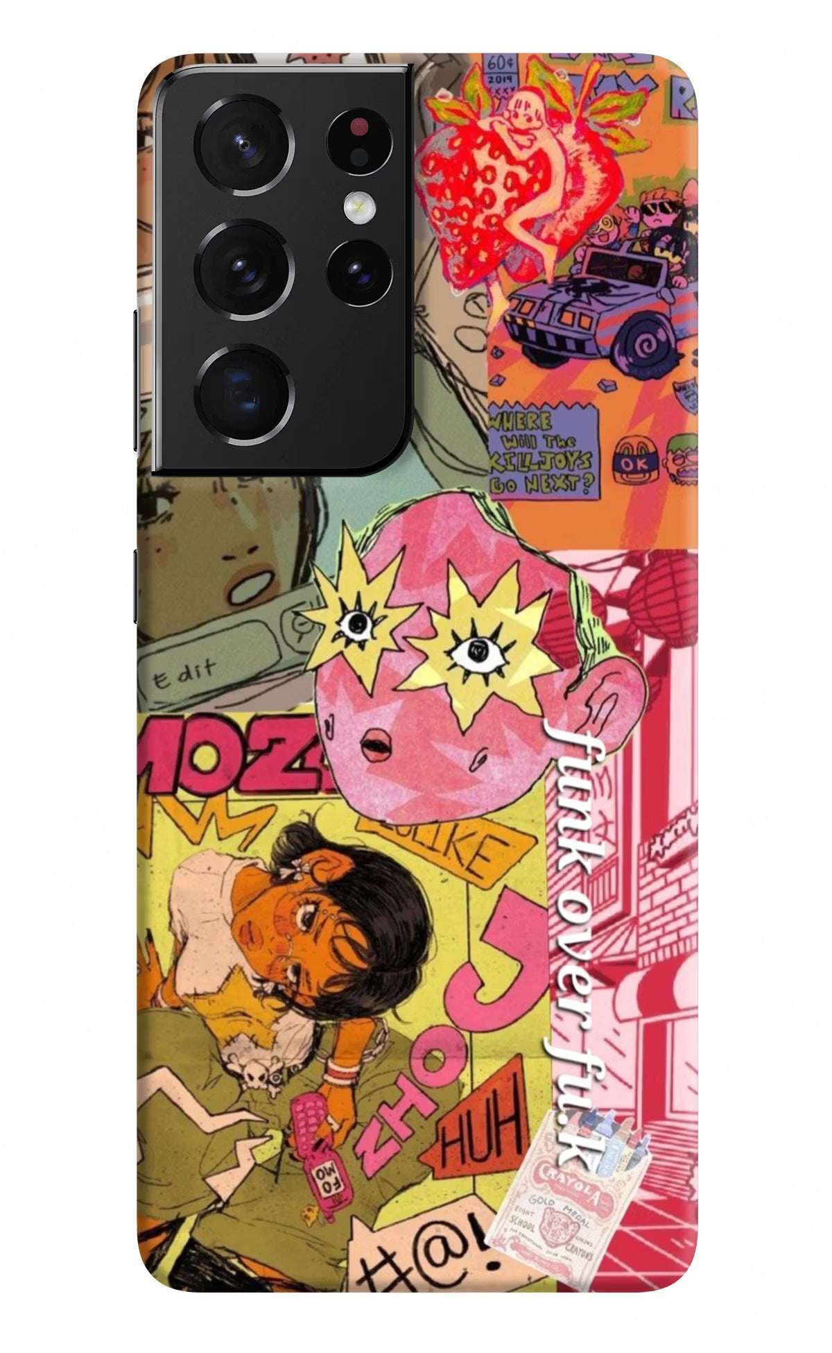 Funkover Samsung S21 Ultra Back Cover
