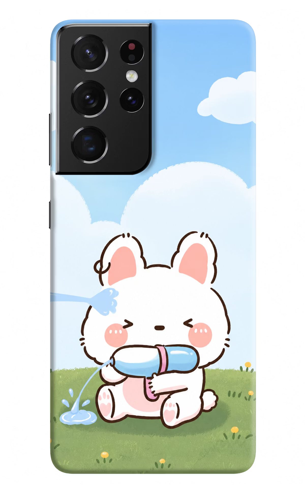 Bunny Treat Samsung S21 Ultra Back Cover