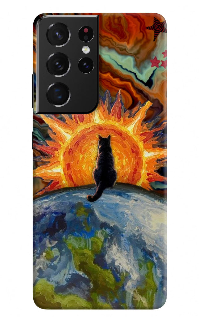 Sunrise Beyond Samsung S21 Ultra Hard Case Back Cover by Casekaro