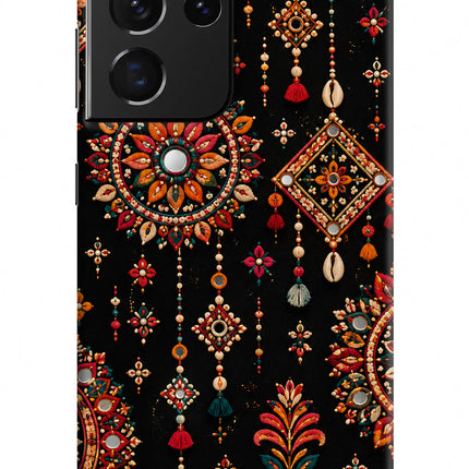 Boho Noir Samsung S21 Ultra Back Cover
