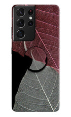 Leaf Pattern Samsung S21 Ultra Pop Case by Casekaro