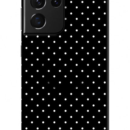 White Dots Samsung S21 Ultra Pop Case by Casekaro