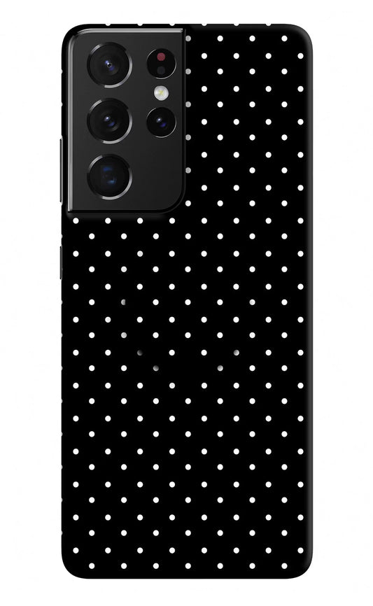 White Dots Samsung S21 Ultra Pop Case by Casekaro