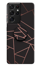 Geometric Pattern Samsung S21 Ultra Pop Case by Casekaro