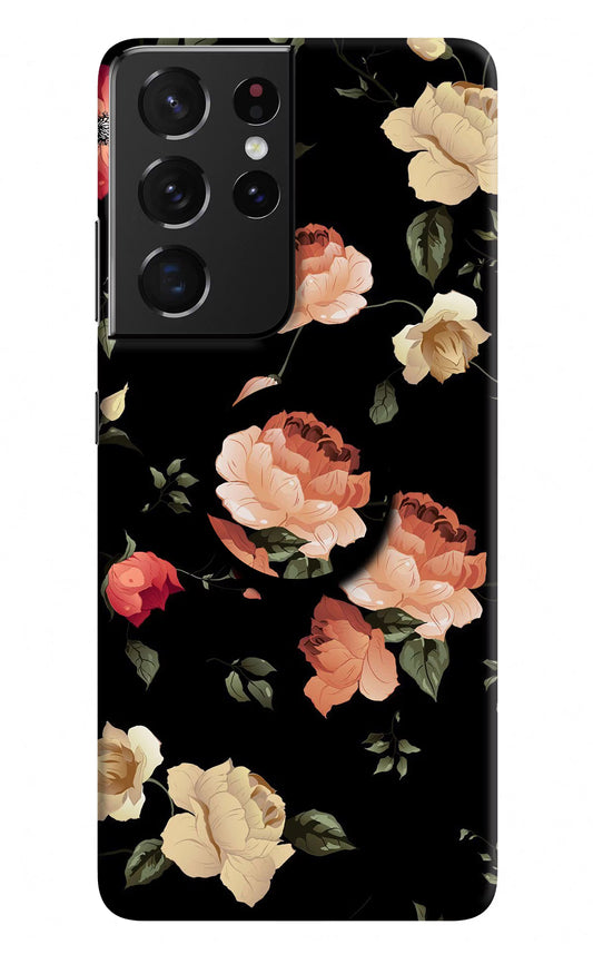 Flowers Samsung S21 Ultra Pop Case by Casekaro