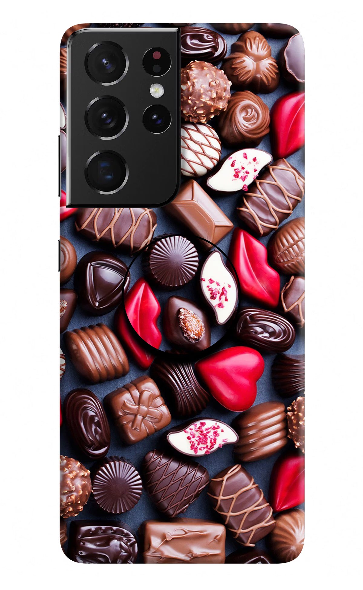 Chocolates Samsung S21 Ultra Pop Case by Casekaro