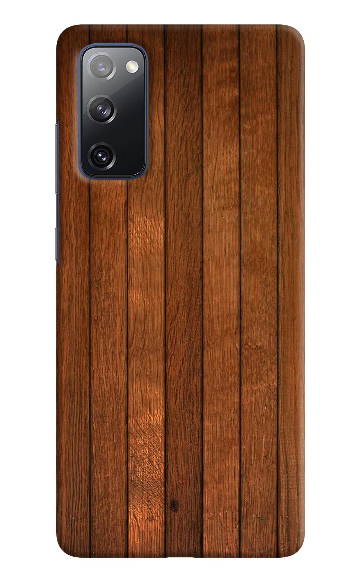 Wooden Artwork Bands Samsung S20 FE Hard Case Back Cover by Casekaro