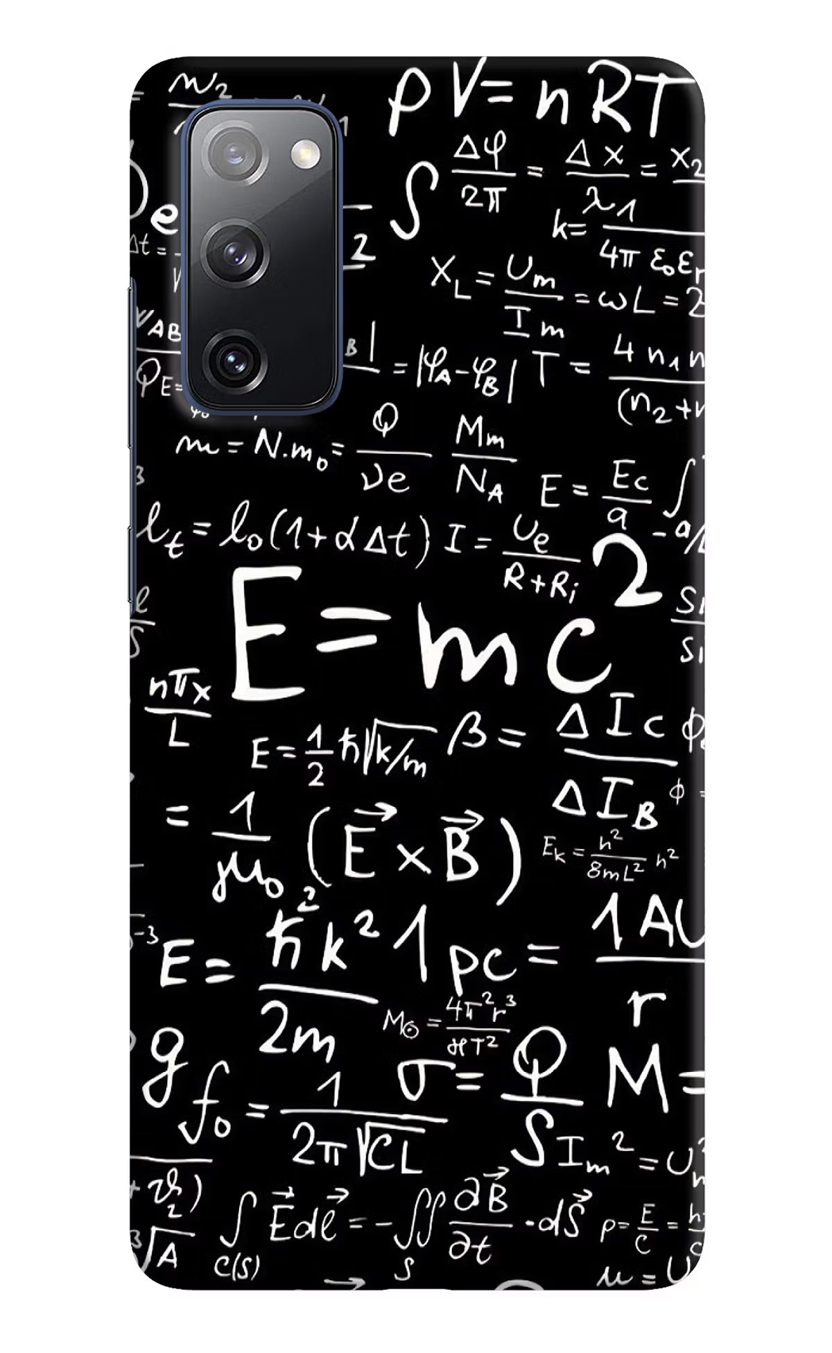 Physics Formula Samsung S20 FE Hard Case Back Cover by Casekaro