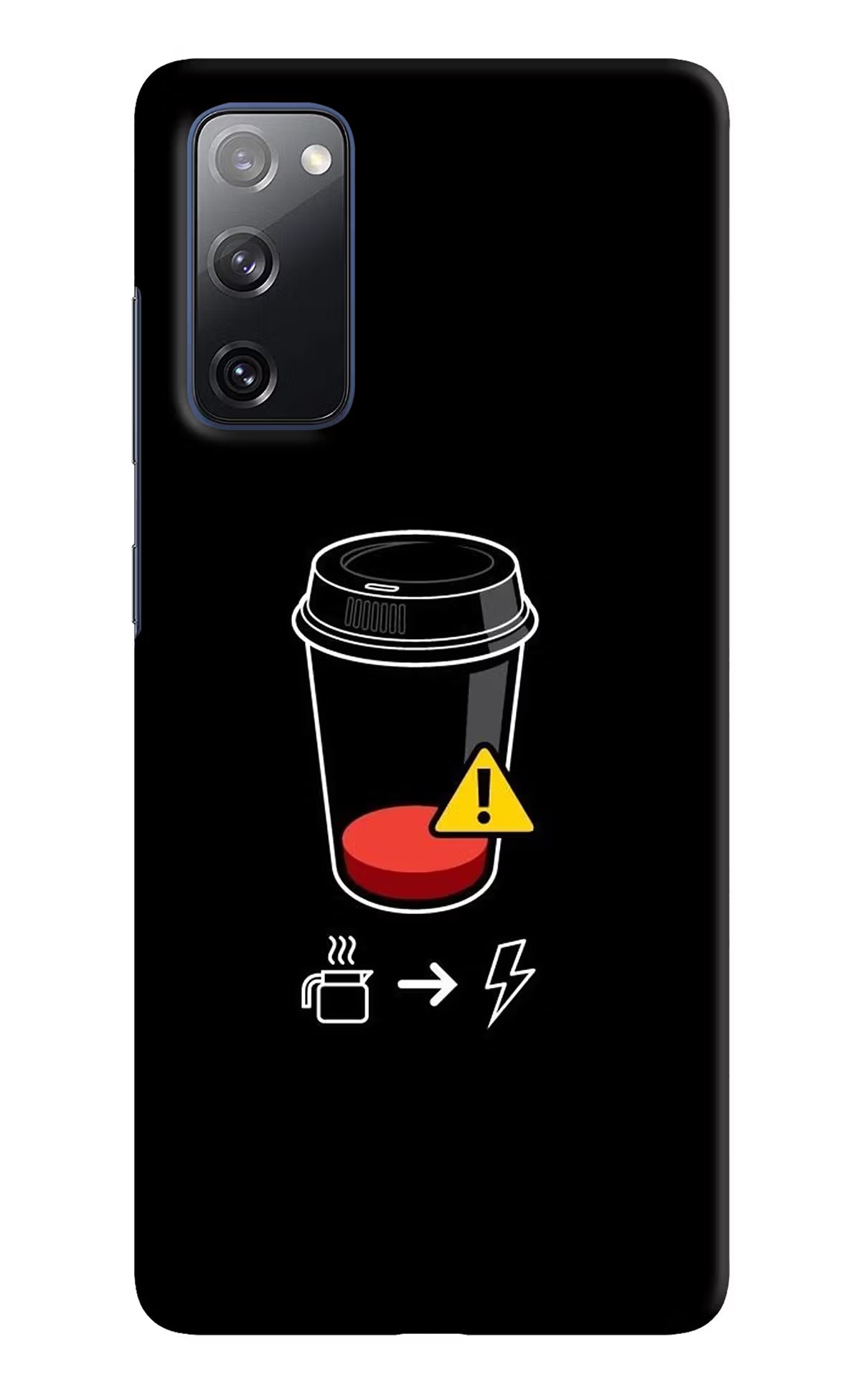 Coffee Samsung S20 FE Hard Case Back Cover by Casekaro