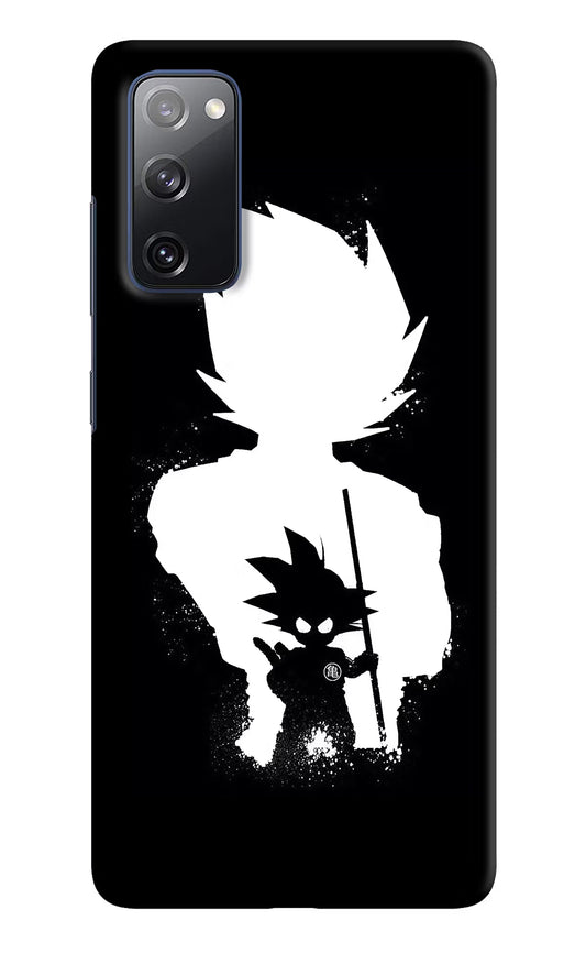 Goku Shadow Samsung S20 FE Hard Case Back Cover by Casekaro