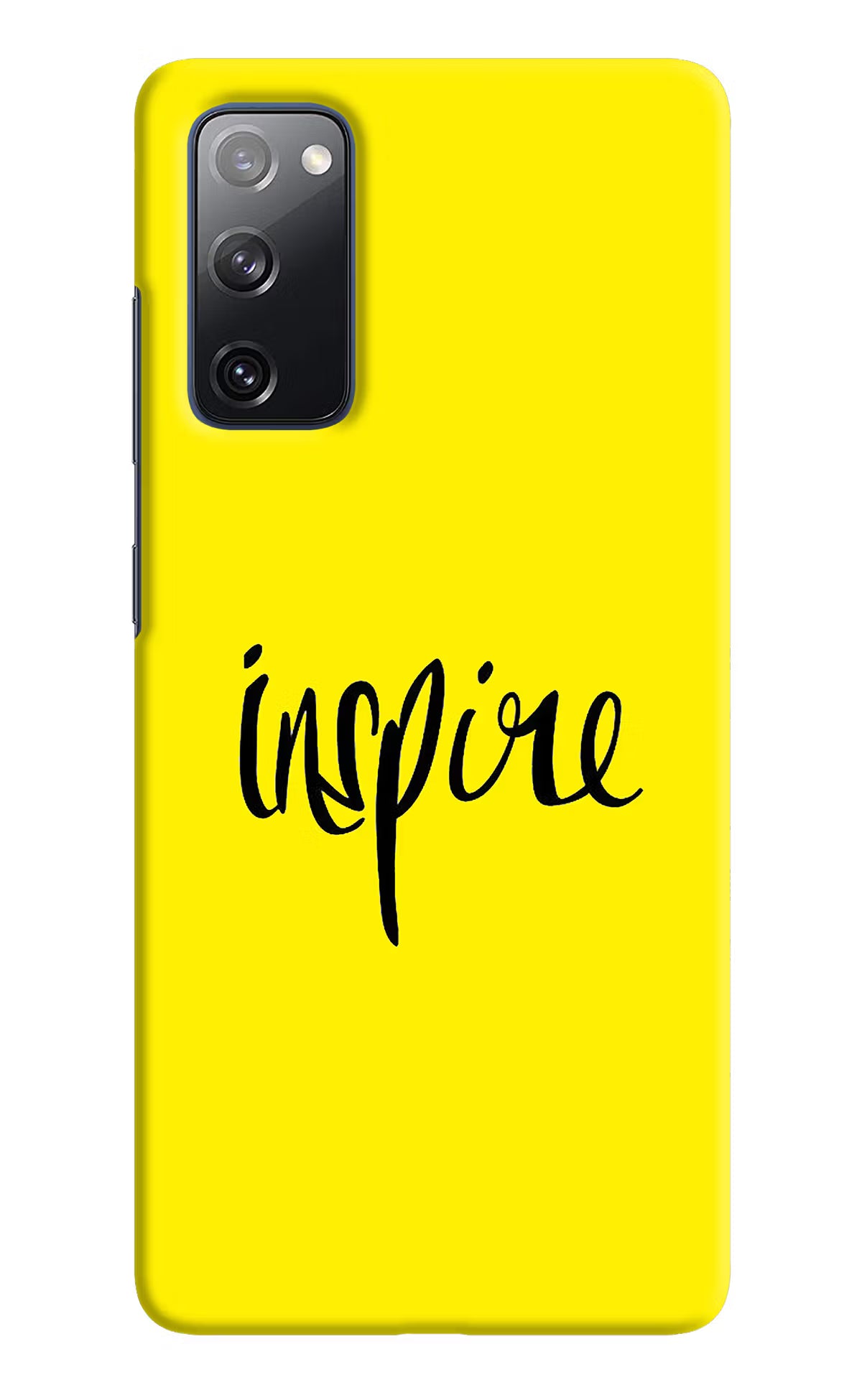 Inspire Samsung S20 FE Hard Case Back Cover by Casekaro