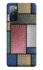Multicolor Jeans Samsung S20 FE Hard Case Back Cover by Casekaro