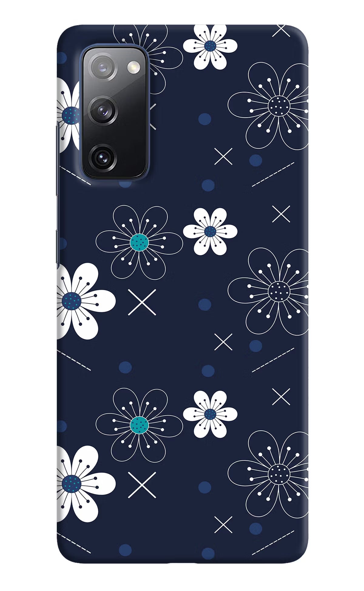 Flowers Samsung S20 FE Hard Case Back Cover by Casekaro