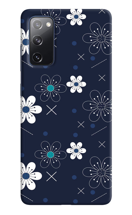 Flowers Samsung S20 FE Hard Case Back Cover by Casekaro