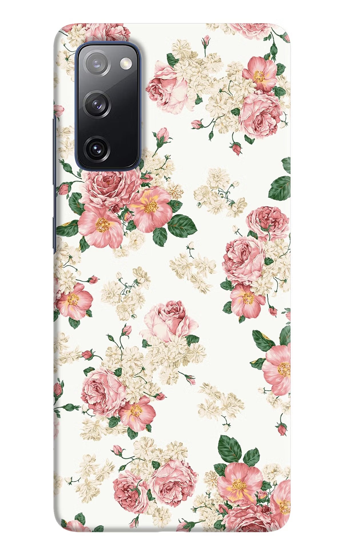 Flowers Samsung S20 FE Hard Case Back Cover by Casekaro