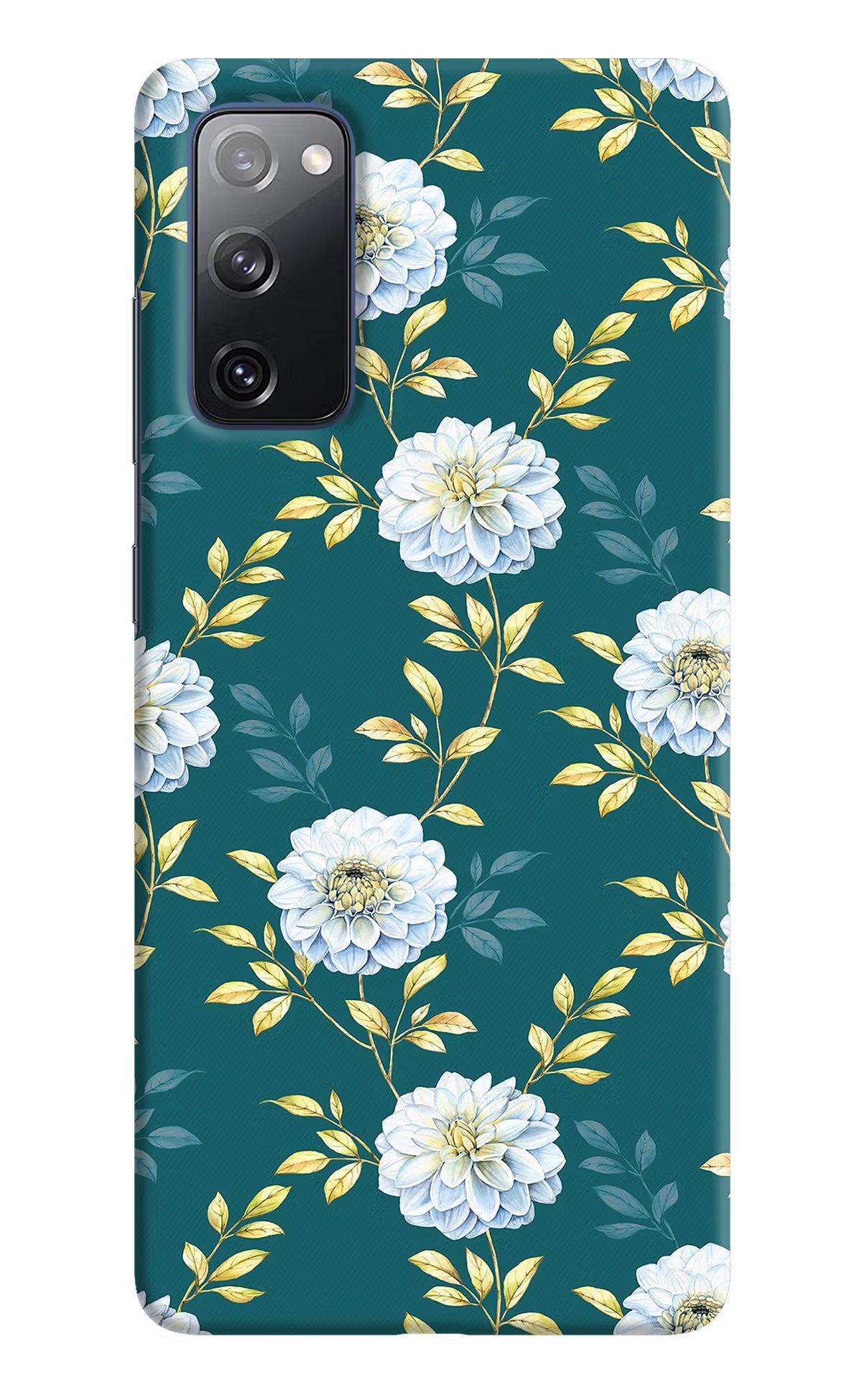 Flowers Samsung S20 FE Hard Case Back Cover by Casekaro