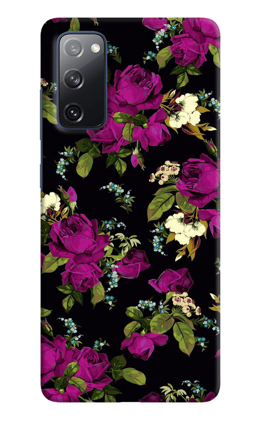 Flowers Samsung S20 FE Hard Case Back Cover by Casekaro