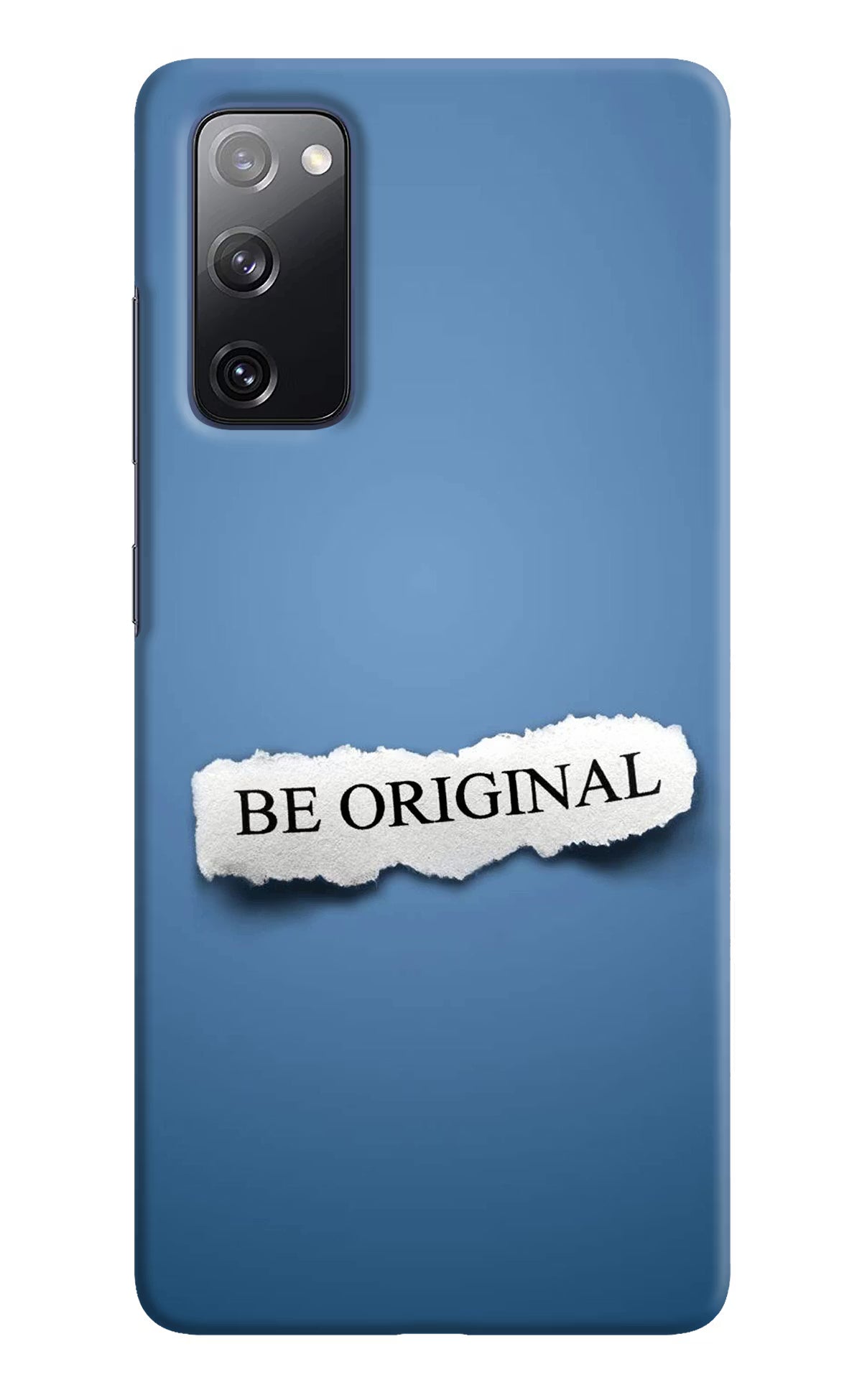 Be Original Samsung S20 FE Hard Case Back Cover by Casekaro