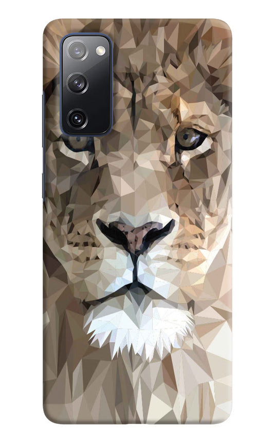 Lion Art Samsung S20 FE Hard Case Back Cover by Casekaro