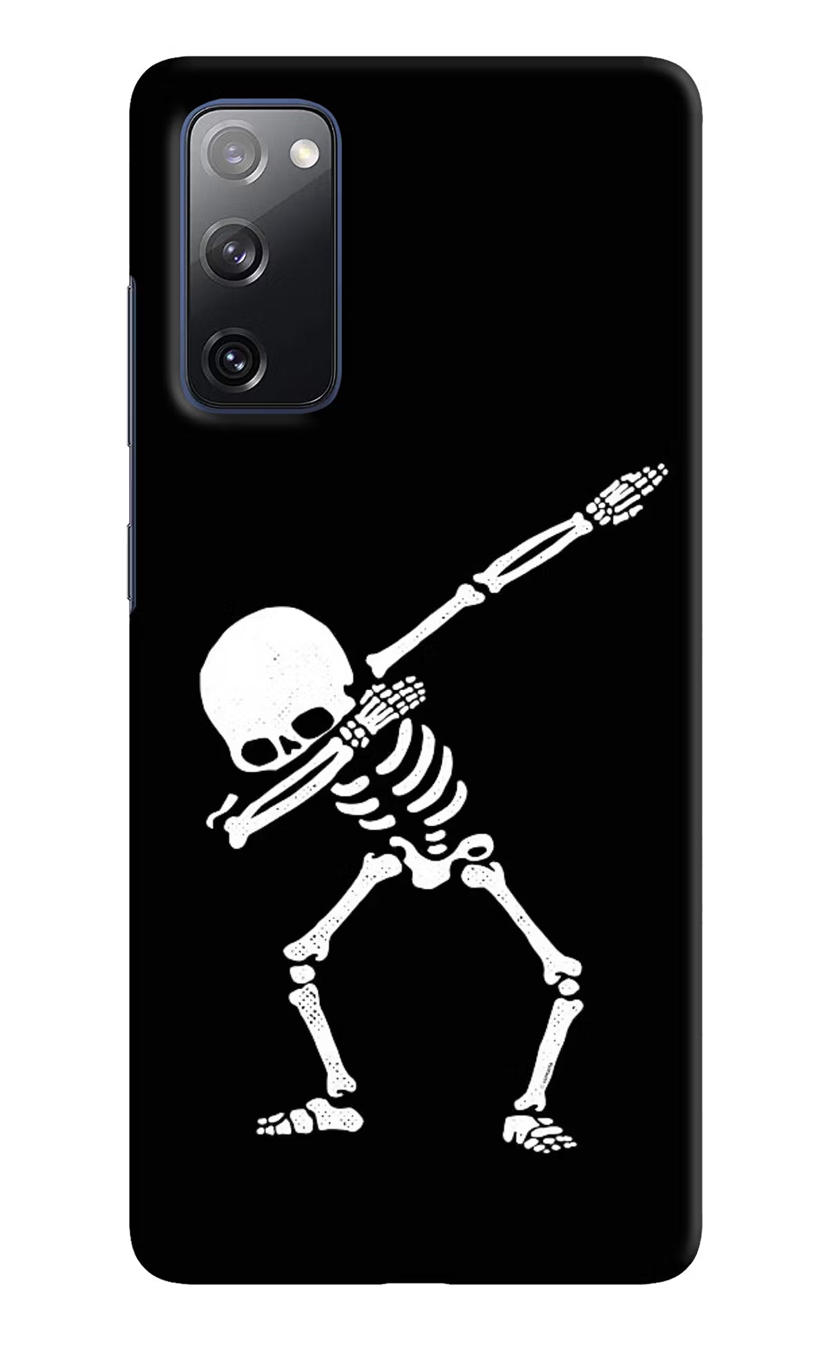 Dabbing Skeleton Art Samsung S20 FE Hard Case Back Cover by Casekaro