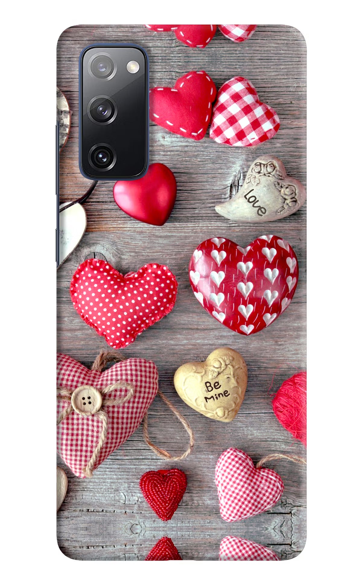 Love Wallpaper Samsung S20 FE Hard Case Back Cover by Casekaro