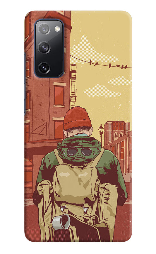 Adventurous Samsung S20 FE Hard Case Back Cover by Casekaro