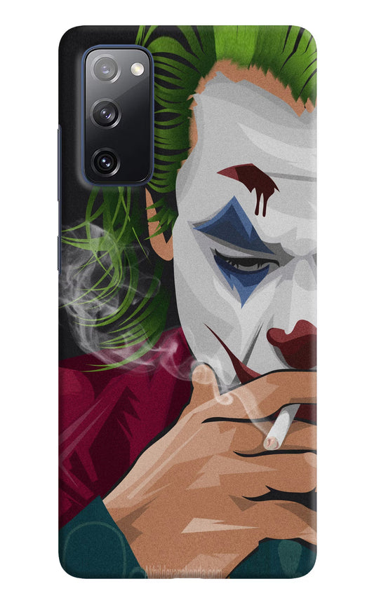 Joker Smoking Samsung S20 FE Hard Case Back Cover by Casekaro