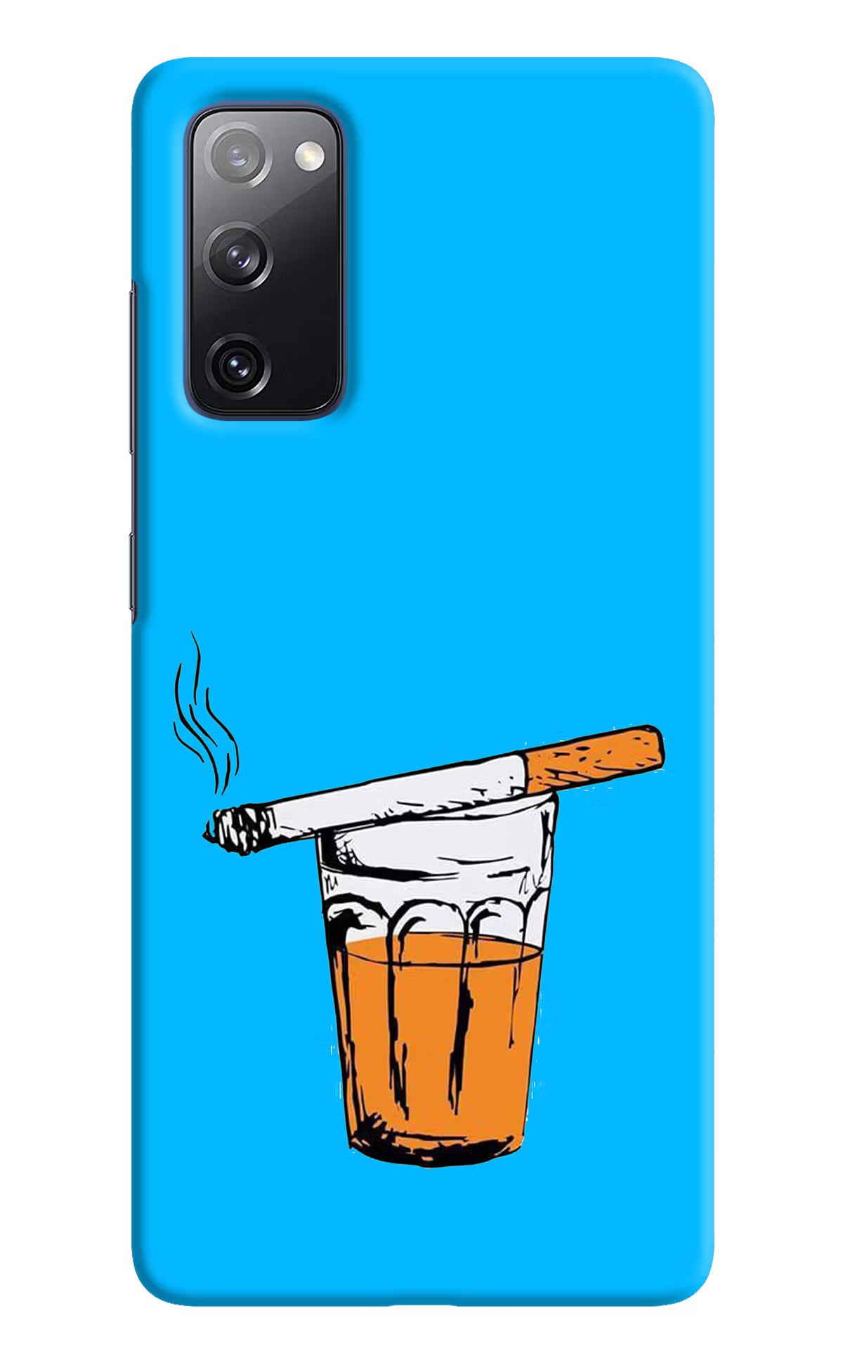 Chai Sutta Samsung S20 FE Hard Case Back Cover by Casekaro