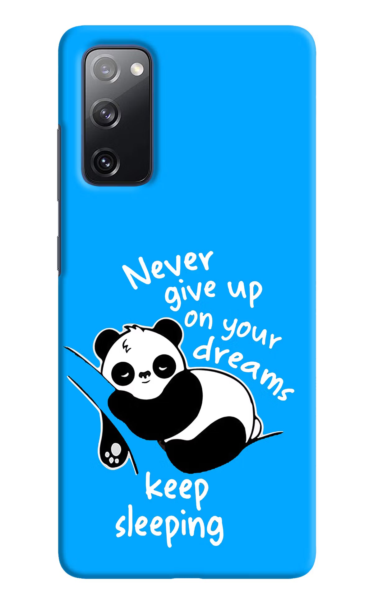 Keep Sleeping Samsung S20 FE Hard Case Back Cover by Casekaro