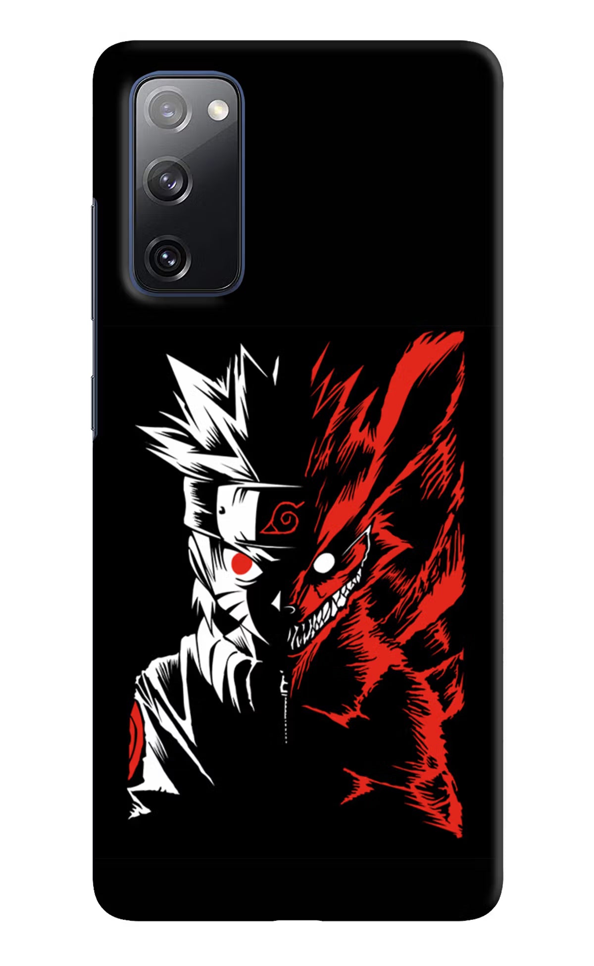 Naruto Two Face Samsung S20 FE Hard Case Back Cover by Casekaro