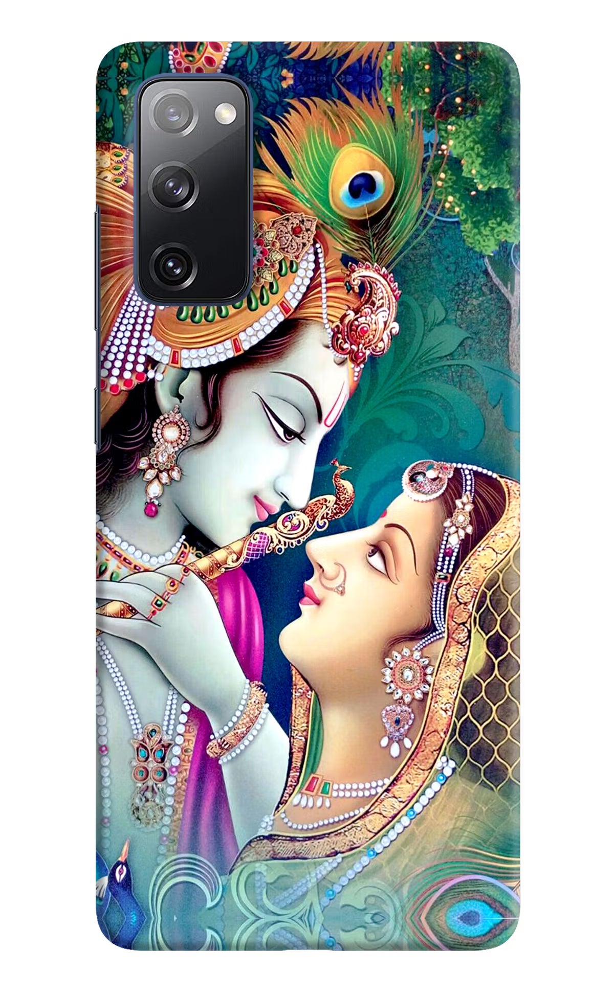 Lord Radha Krishna Samsung S20 FE Hard Case Back Cover by Casekaro