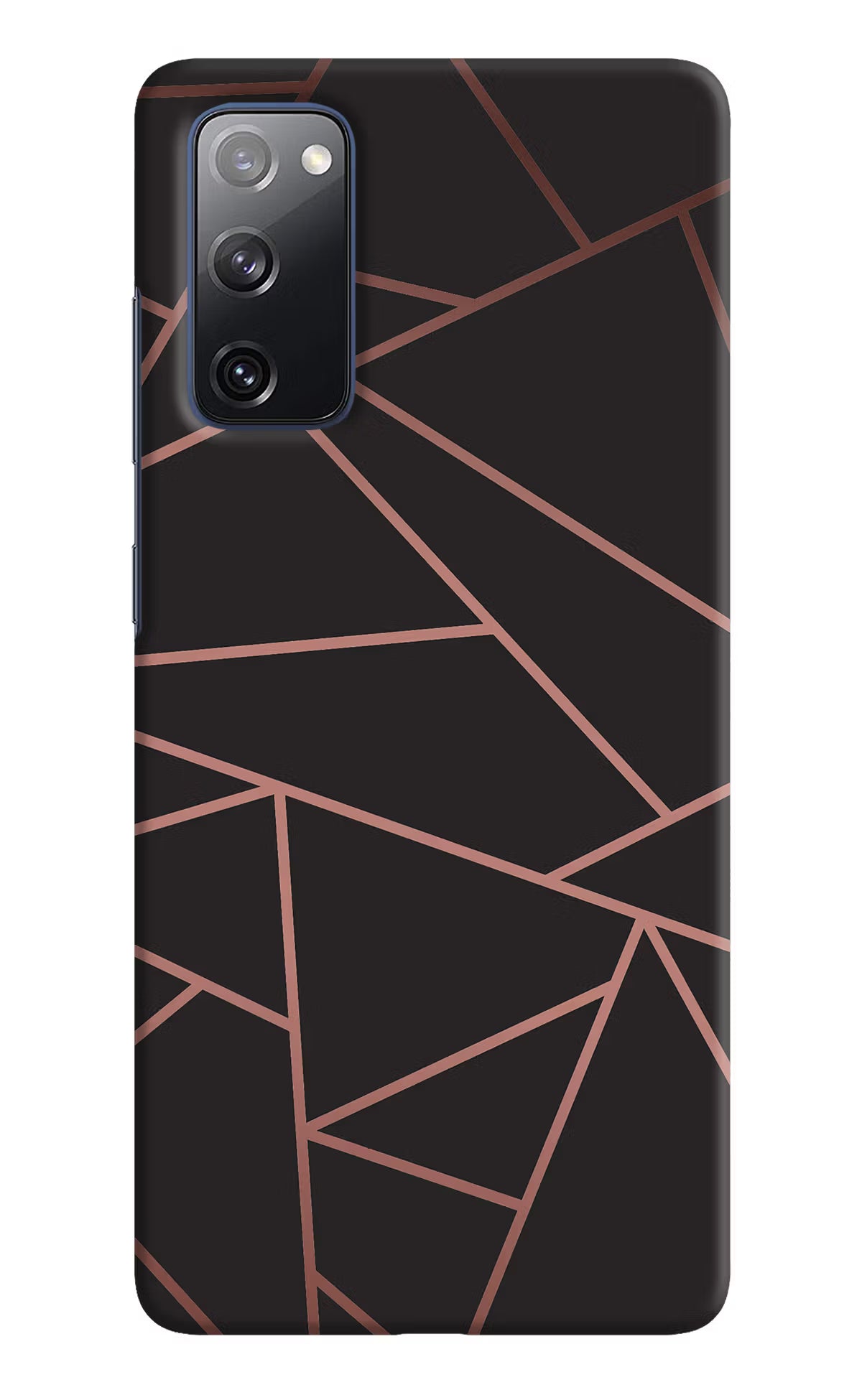 Geometric Pattern Samsung S20 FE Hard Case Back Cover by Casekaro