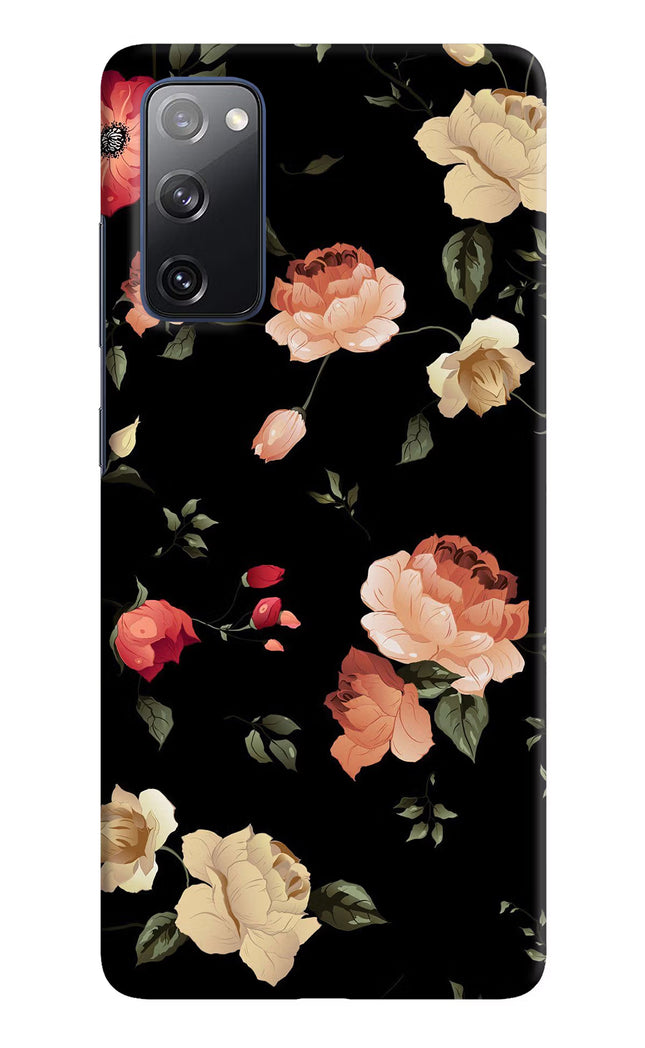 Flowers Samsung S20 FE Hard Case Back Cover by Casekaro