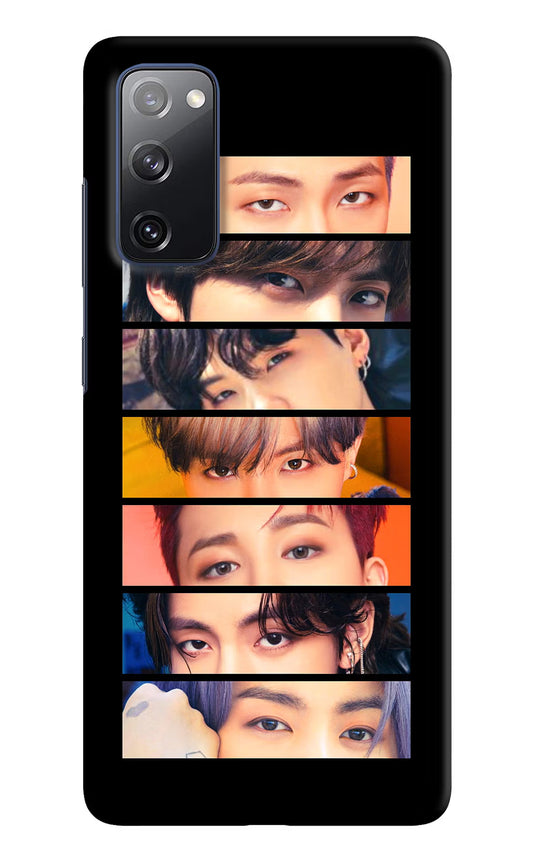 BTS Eyes Samsung S20 FE Hard Case Back Cover by Casekaro