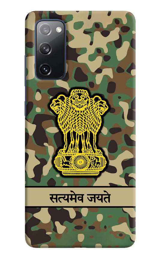 Satyamev Jayate Army Samsung S20 FE Hard Case Back Cover by Casekaro