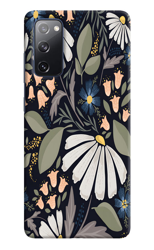 Flowers Art Samsung S20 FE Hard Case Back Cover by Casekaro